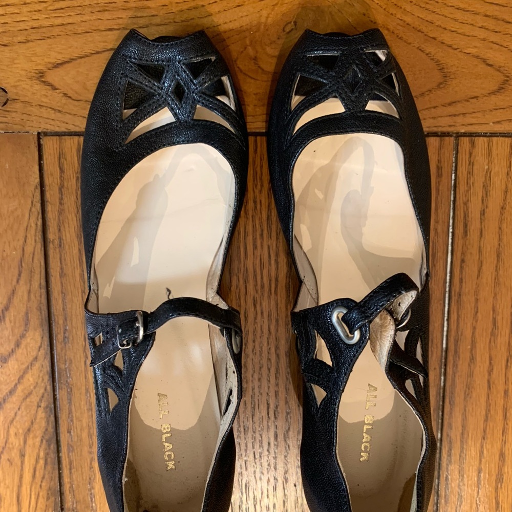 Vintage Leather Dancing Shoes